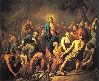 Painting by Anton Losenko, 1762