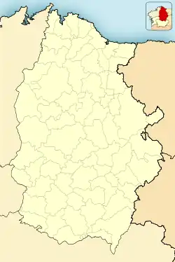 Ribadeo is located in Province of Lugo