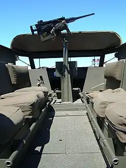 M3 half-track with Browning M2 machine guns