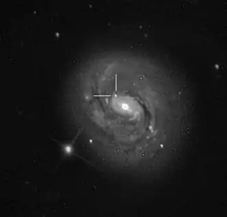 M77 with SN 2018ivc, November 2018