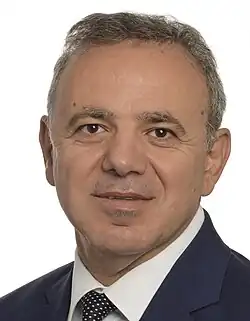 MEP Costas Mavrides, DIKO's Member of the European Parliament since 2014.