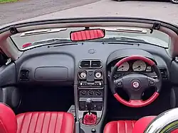 MG MGF VVC MK1 interior photo