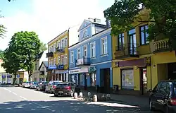 Warszawska Street in Milanówek