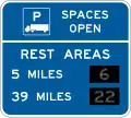D9-16d Truck parking availability - rest area