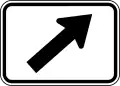 M6-2 (D) Diagonal Right Directional Arrow