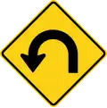 W1-11 (I) Hairpin curve to the left