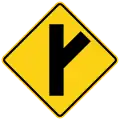 W2-3 (D) Slanted side road right