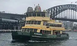 MV Scarborough at Circular Quay
