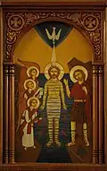 A Coptic icon depicting Jesus Christ.