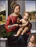 Madonna and Child with the Young Saint John the Baptist (1497), MET, New York