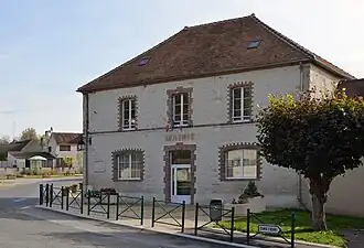 The town hall in Chalautre-la-Petite