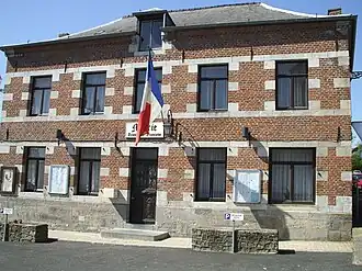 The town hall in Dompierre-sur-Helpe