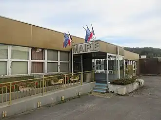 The town hall in Lavancia-Épercy