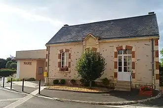 Town hall of Tallud-Sainte-Gemme