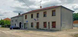 The town hall in Malaincourt