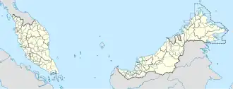 Padang Terap District is located in Malaysia