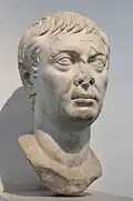 Male portrait (second half of the 1st century BC).