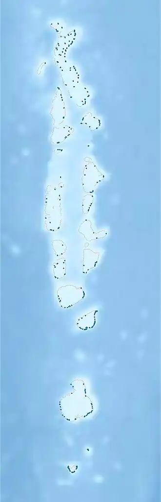 Hulhulé is located in Maldives