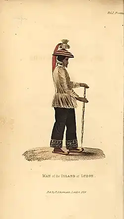 A Filipino in 1820 by John Crawfurd