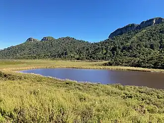 Big Pond looking towards the west