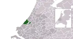 Location of The Hague