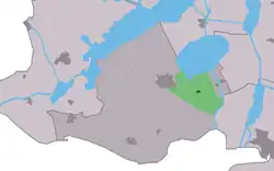 Location in the former Gaasterlân-Sleat municipality