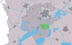 Location in the former Wymbritseradiel municipality