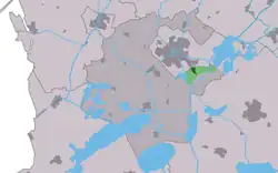 Location in the former Wymbritseradiel municipality