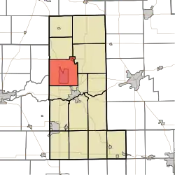 Location in Miami County