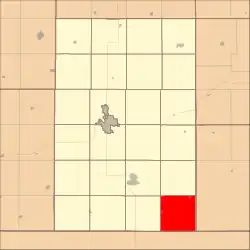 Location in Gage County