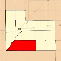 Location in Edwards County