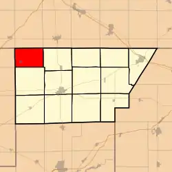 Location in DeWitt County