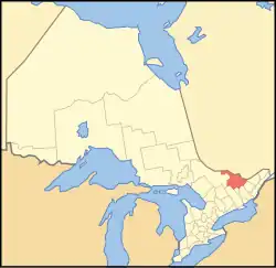 File:Map of Ontario RENFREW.svg