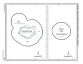 US 2010 Census map of the two islands off Mayagüez