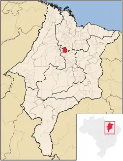 Location in Maranhão