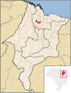 Location in Maranhão