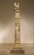 Funerary stele, 530 BC, Greece