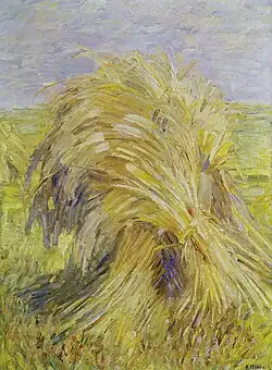Franz Marc, Getreidegarben (Sheaves of Grain), 1907