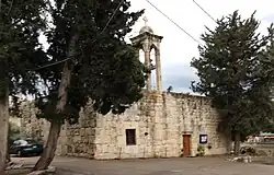 Built on an ancient Roman temple, the historic church of Mar Elias in Blat is a surviving waqf of the House of al-Dahdah