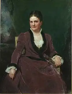 Portrait of Maria Louisa (née Kissam) Vanderbilt
