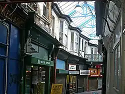 Market Arcade in a run down condition