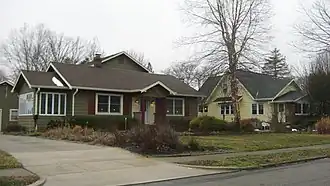 Houses on Maynard Drive