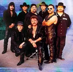 Mazz band in the 1980s