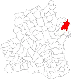 Location in Teleorman County