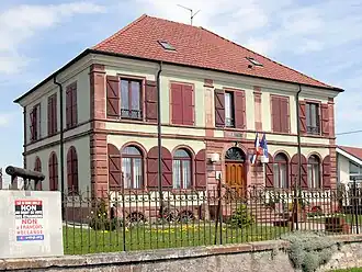 Town hall in Meroux.
