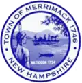 Official seal of Merrimack, New Hampshire