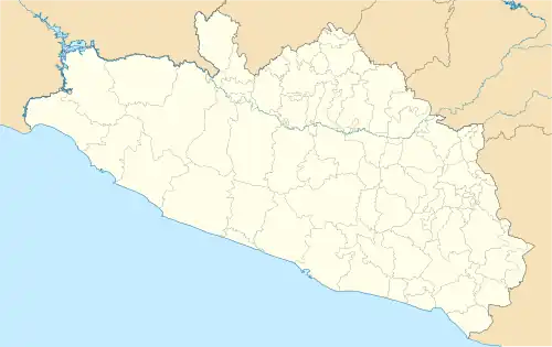 Huamuxtitlán is located in Guerrero