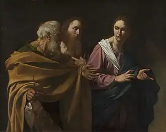 Caravaggio, The Calling of Saints Peter and Andrew