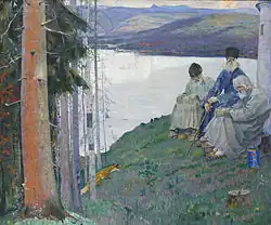 M. Nesterov, Three old men