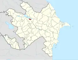 Location of Mingachevir